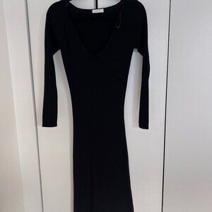 Black Kookai Dress - Long Sleeve